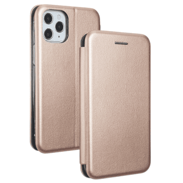 shumee Magnetni ovitek Beline Book za iPhone 12mini, roza zlat