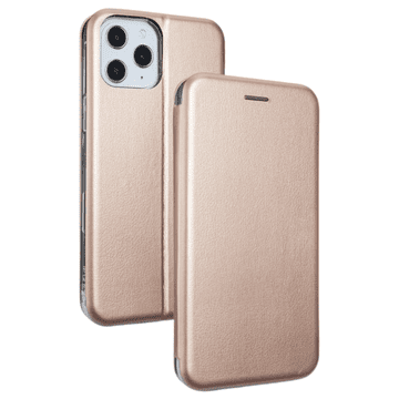 shumee Beline Book magnetni ovitek za iPhone 12Pro Max 6.7 roza zlate barve