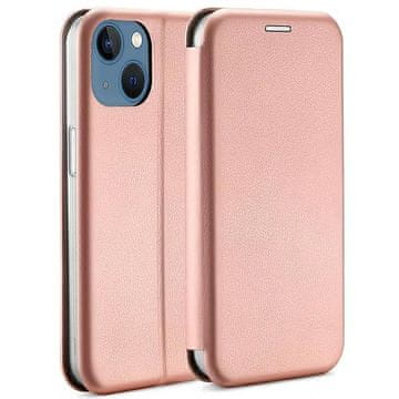 shumee Ovitek Beline Rose Gold za iPhone 14 Plus z naslonom