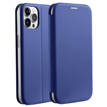 shumee Beline Book magnetni ovitek za iPhone 15 Pro 6,1 modro/modro