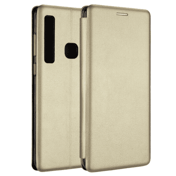 shumee Magnetni ovitek Beline Book za iPhone X zlate barve