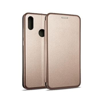 shumee Ovitek za Realme 7 Pro Beline Flip Case roza zlat