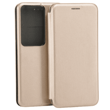 shumee Magnetni ovitek Beline za knjigo Oppo Reno 11 zlate barve