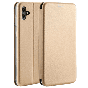 shumee Beline ovitek/knjiga magnetni Samsung A04A045 zlata/zlata A04e / M13 5G
