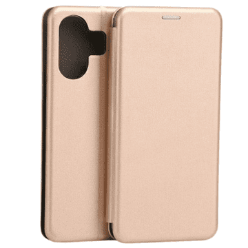 shumee Beline ovitek/knjiga magnetni Xiaomi Redmi 13C zlata/zlata Poco C65