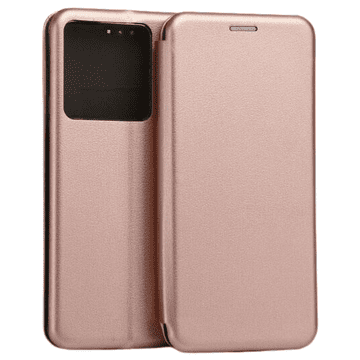 shumee Magnetni ovitek Beline za knjigo Xiaomi RedmiNote 13 Pro 5G, roza zlat