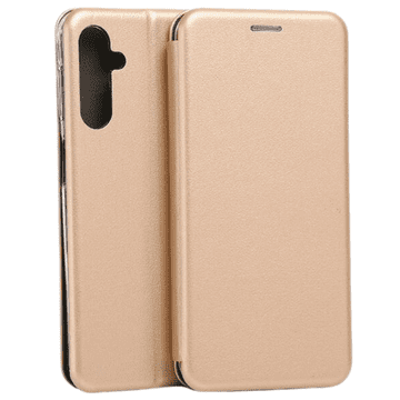 shumee Magnetni ovitek za knjigo Beline za Samsung M34 5GM346 zlat/zlata