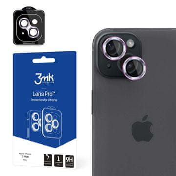 shumee Apple iPhone 15 Plus - 3mk zaščita leč Pro roza