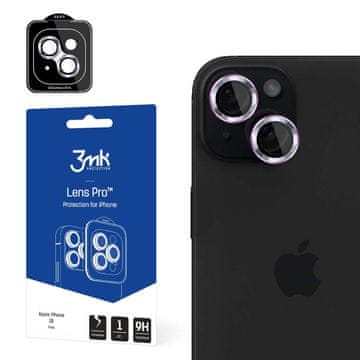 shumee Apple iPhone 15 - 3mk zaščita leč Pro roza