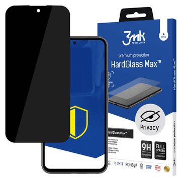 3MK SAMSUNG GALAXY A55 5G - 3MK HARDGLASS MAX PRIVACY BLACK