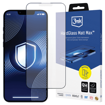 3MK Apple iPhone 13/13 Pro/14/16E - 3mk trdo steklo matirano max