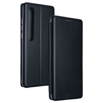 BE ovitek/knjiga magnetni Xiaomi Mi 10 črn/črn
