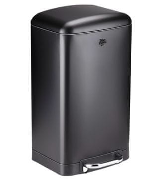 Dirt Devil 20 L koš za odpadke s tihim zapiranjem, črn ED-249505