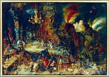 BLUEBIRD Puzzle Alegorija ognja 1000 kosov