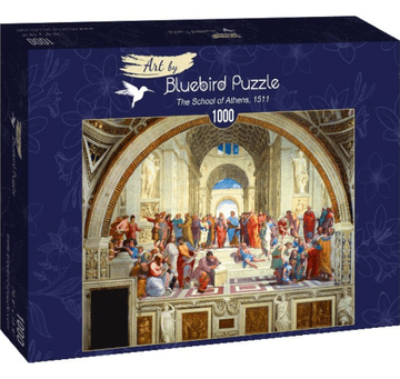 BLUEBIRD Puzzle Atenska šola 1000 kosov