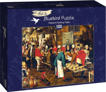 BLUEBIRD Puzzle Kmečka poročna pojedina 1000 kosov