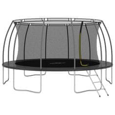 Vidaxl Trampolin komplet okrogel 488x90 cm 150 kg