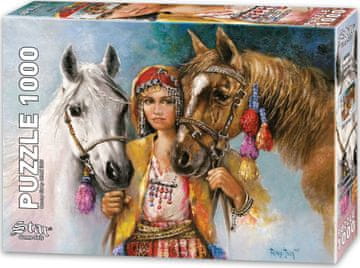 Star Puzzle Državno dekle 1000 kosov