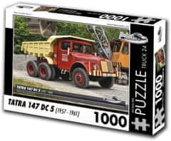 RETRO-AUTA© Puzzle TOVORNJAK št. 24 Tatra 147 DC 5 (1957-1961) 1000 kosov