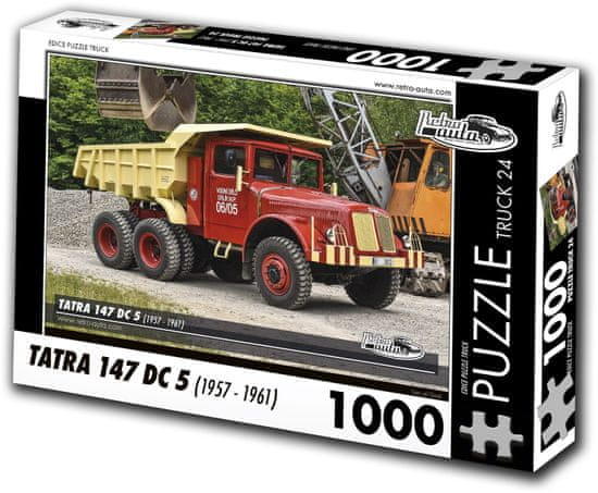 RETRO-AUTA© Puzzle TOVORNJAK št. 24 Tatra 147 DC 5 (1957-1961) 1000 kosov