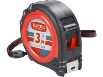 Extol Premium Merilni trak, 3m, širina traku 19mm
