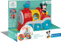 Clementoni BABY Disney Vstavljiv vlakec Mickey Mouse