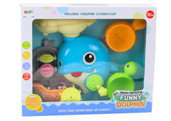 shumee Komplet igrač za kopel Blue Dolphin v vodi