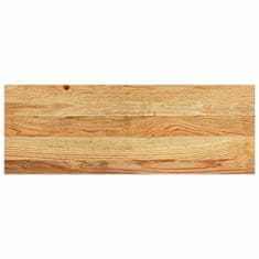 Vidaxl Podloge za stopnice 12 kosov rjave 70x25x2 cm trdna hrastovina