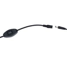 Vidaxl LED svetilka za akvarij s sponama 90-105 cm modra in bela