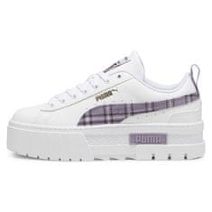 Puma Čevlji bela 38 EU Mayze Tartan Jr