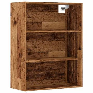 Vidaxl Viseča stenska omara iz starega lesa 69,5x32,5x90 cm