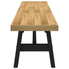 Vidaxl Jedilna klop NOAIN 180x40x45 cm trdna borovina