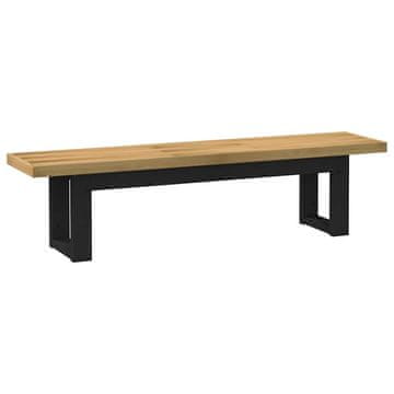 Vidaxl vidaXL Jedilna klop, NOAIN, 180x40x45 cm, masivni borov les