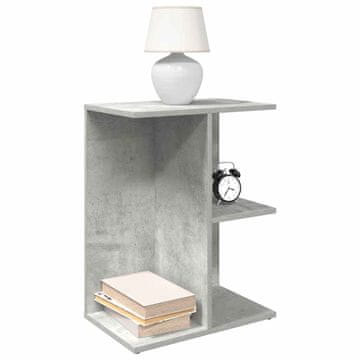 Vidaxl vidaXL Nočna omarica betonsko siva 46,5x29x61 cm