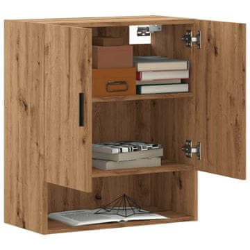 Vidaxl vidaXL Stenska omarica Artisan hrast 60x31x70 cm