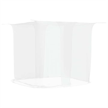 Vidaxl Viseča Komarnik 156 mreža bela 220x150x180 cm