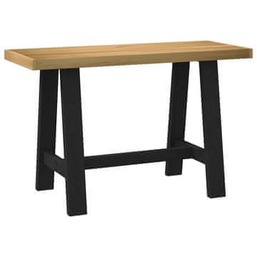 Vidaxl vidaXL Pisalna miza, NOAIN, 120x50x75 cm, masivni borov les