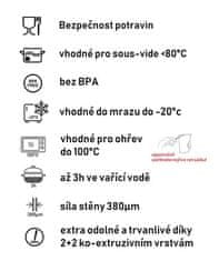 MAXXO Nadomestne vrečke za vakuumsko pakiranje replacement bags 30pcs 28x35cm
