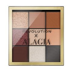 Makeup Revolution Paleta senčil za oči x Alagia (All You Need Shadow Palette) 13,5 g