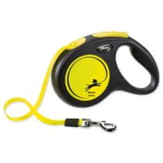 Croci FLEXI Neon New M povodec 5m/25kg neon