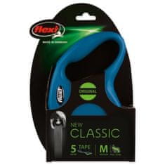 Croci Povodec FLEXI Classic New M pas 5m/25kg modri