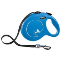 Kerbl Povodec FLEXI Classic New L pas 8m/50kg modri