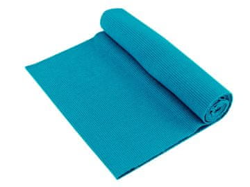 Elastična bombažna rebrasta pletenina - tunel 16x80 cm - (336) modra turkizna