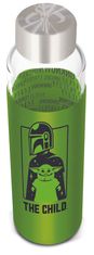 Stor Steklena steklenica z ovitkom 585 ml, Mandalorian