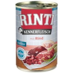 RINTI Dog Kennerfleisch konzerva Junior govedina v pločevinki 400g