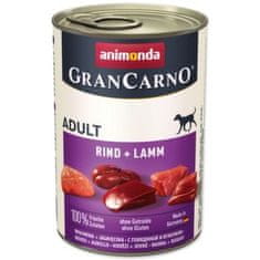 Animonda pes GRANCARNO cons. ADULT govedina/jagnjetina 400g