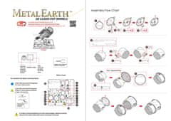 Metal Earth Kovinska Zemlja 3D kovinski model teleskopa Hubble