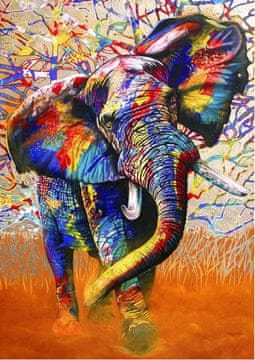 BLUEBIRD Puzzle Afriške barve 1000 kosov