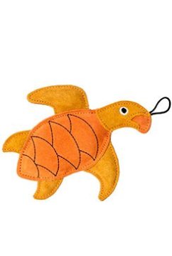 KIWI WALKER Pasja igrača usnje TURTLE usnje, oranžna 21cm Kiwi
