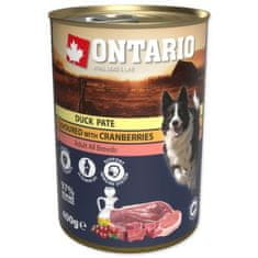 Ontario Konzervirana raca z brusnicami, paté 400g